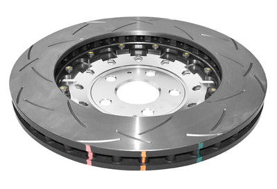 DBA 12-13 Audi TT Quattro RS (370mm Front Rotor) Front 5000 Series Slotted Rotor w/Sliver Hat