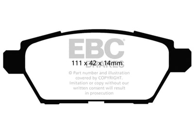EBC S20 Brake Pad and Rotor Kit