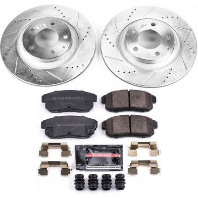 Power Stop 04-08 Mazda RX-8 Front & Rear Z23 Evolution Sport Brake Kit