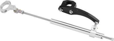 Twin Power 09-13 FLH FLT Models Satin Finish Steering Damper Kit