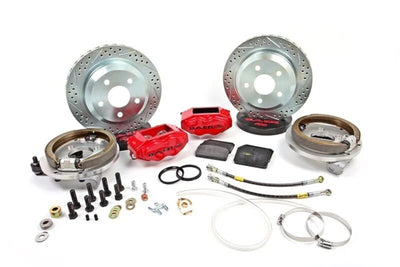 Baer Brakes Ford 8.8in C-Clip Rear Ends 12in SS4 Rear SDZ Brake Kit - Silver