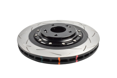 DBA 22-23 Hyundai Elantra N/Kona N Front 5000 Series Slotted Rotor w/Black Hat