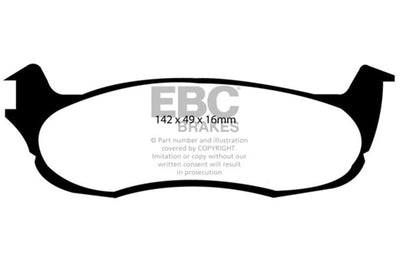 EBC S20 Brake Pad and Rotor Kit