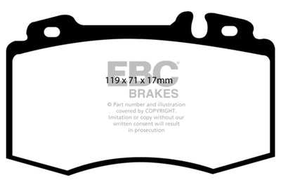 EBC S6 Brake Pad and Rotor Kit