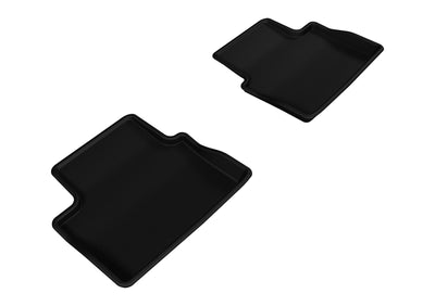 3D MAXpider 2013-2015 Chevrolet Malibu Kagu 1st & 2nd Row Floormats - Black