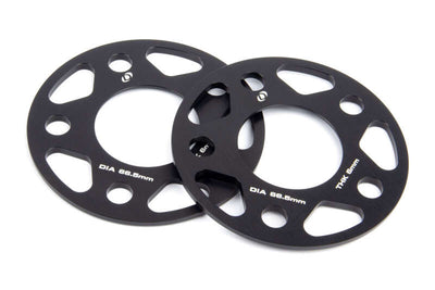 Dinan Wheel Spacer Kit - 66.5mm CB / 6mm Thick (Set of 2)