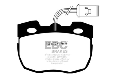 EBC S2 Brake Pad and Rotor Kit
