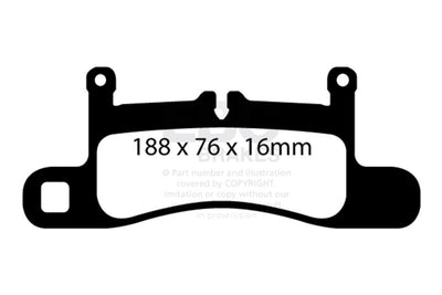 EBC S12 Brake Pad and Rotor Kit