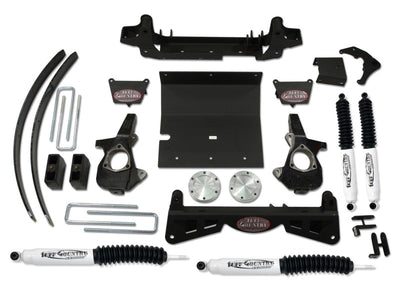 Tuff Country 2006 Silverado 1500 4X4 4in Lift Kt (w/3pc Sub Frm w/o Fctry Air Ride Shocks SX8000)