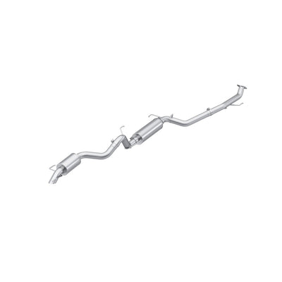 MBRP 24-26 Toyota Land Cruiser 2.4L 3in Cat-Back Single Rear High-Clearance Turn Down - T304