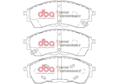 DBA 07-15 Audi Q7 (w/o Performance Pkg/352mm Front Rotor) XP Performance Front Brake Pads