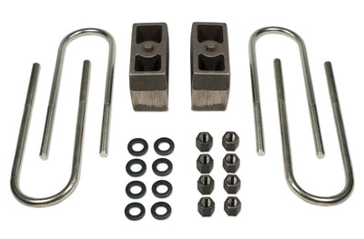 Tuff Country 73-87 Chevy Truck 3/4 Ton 4wd 4in Rear Block & U-Bolt Kit