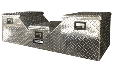 Tradesman Aluminum Flush Mount 5th Wheel Truck Box - Brite