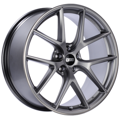 BBS CI-R 20x11.5 5x112 ET40 Platinum Silver Polished Rim Protector Wheel -82mm PFS/Clip Required