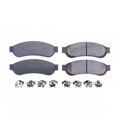 Power Stop 07-08 Ford F-250 Super Duty Front and Rear Semi-Coated Rotor Kit