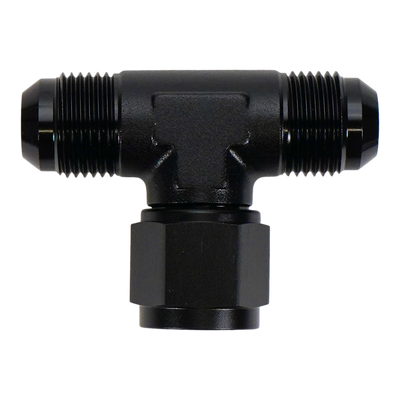DeatschWerks 10AN Male Flare to Female Flare Swivel Tee on 90