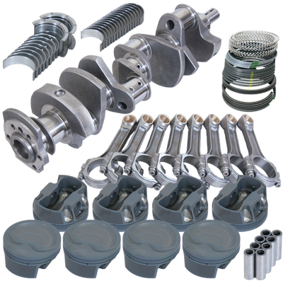 Eagle Chevy 350 3.750in Crank 6.000in I-Beam Rods -16cc 4.030in Pistons Rotating Assembly