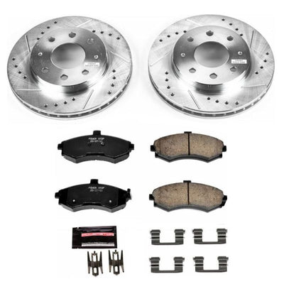 Power Stop 03-05 Hyundai Elantra Front and Rear Z23 Evolution Brake Kit