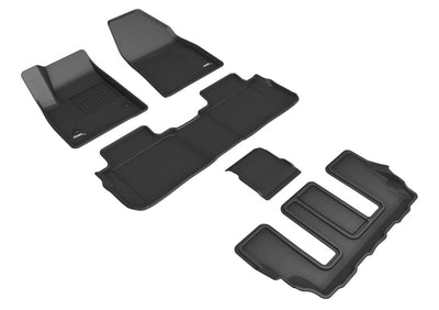 3D MAXpider 20-24 Cadillac Xt6 With Bucket 2Nd Row Kagu Black R1 R2 R3