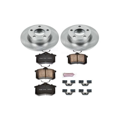 Power Stop 01-05 Audi Allroad Quattro Front & Rear Autospecialty Kit w/Cals