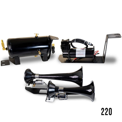 Kleinn 19-23 Ford Ranger Onboard Air System w/ Model 220 Horns