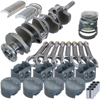 Eagle Ford FE 4.125in Crank 6.700in I-Beam Rods -7cc Flat Top 4.090in Pistons Rotating Assembly