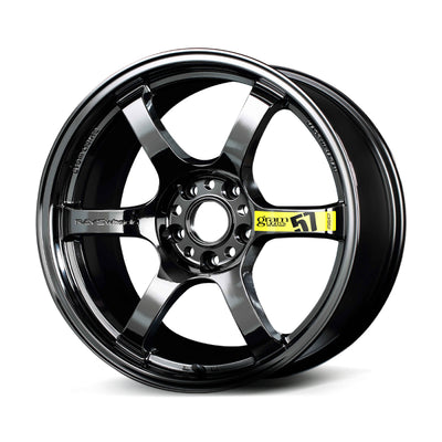 Gram Lights 57DR Limited Edition 18X9.5 +12 5x114.3 Rays Black Metal Coat (RB)