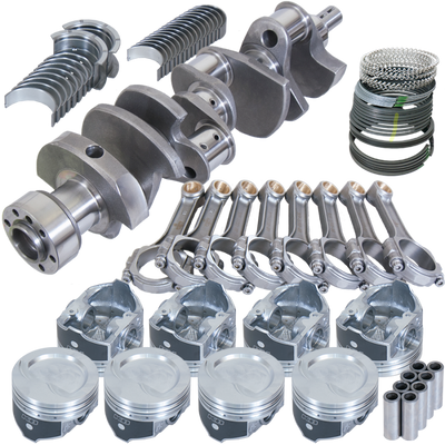 Eagle Chevy LT1350 1Pc 3.750in Crank 5.700in I-Beam Rods -18cc 4.040in Pistons Rotating Assembly