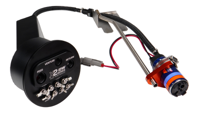 DeatschWerks 94-02 Nissan Silvia and Skyline X2 Surge Module with DW420 Pumps and Install Kit