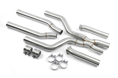 Dinan 2024+ BMW X5M/X6M High Flow X-Pipe Exhaust System - 3.25in