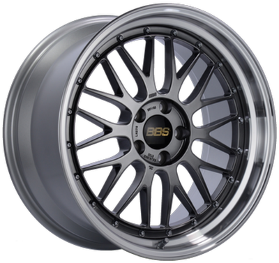 BBS LM 17x9 5x130 ET17 CB71.6 - Diamond Black Wheel
