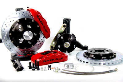 Baer Brakes 82-92 Chevrolet Camaro STD Studs 14in Pro+ Front SDZ Brake Kit - Fire Red