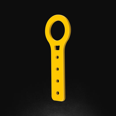 OMP Aluminum Tow Hook Thickness 6 mm