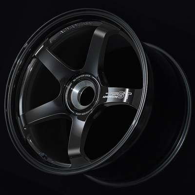 Advan GT for Porsche 21x10.5 / +50 Offset / 5x130 / 71.8mm Bore / Racing Titanium Black