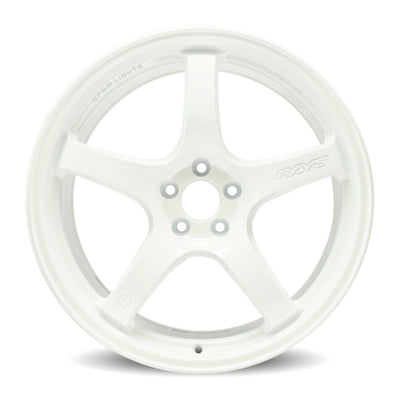 Gram Lights 57CR Limited 15x8.0 +28 4x100 White Wheel