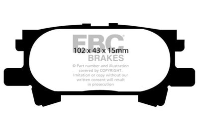 EBC S2 Brake Pad and Rotor Kit