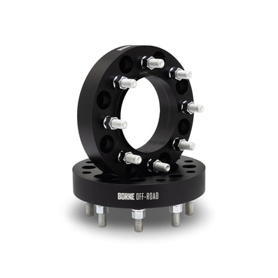 Mishimoto Wheel Spacer Adapters - 8x165.1 to 8x180 - 38.1 - Black