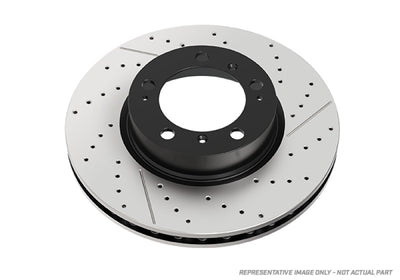 DBA 2020 Mercedes-Benz A45 (w/Vented Rear Rotor) Rear En-Shield OE Drilled Rotor