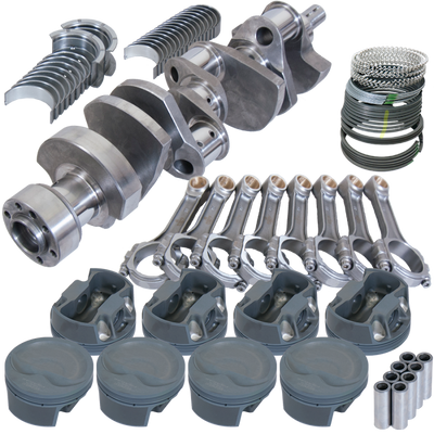 Eagle Chevy LT1350 1Pc 3.750in Crank 6.000in I-Beam Rods -16cc 4.040in Pistons Rotating Assembly