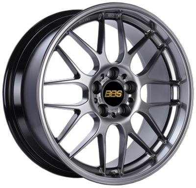BBS RG-R 18x9.5 5x114.3 ET38 Diamond Black Wheel PFS