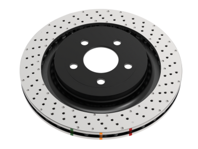 DBA 2022 Subaru WRX Front 4000 Series Drilled Rotor