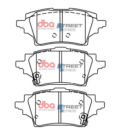 DBA 2019+ Toyota Corolla (ZRE211/ZWE211) Street Series Rear Brake Pads
