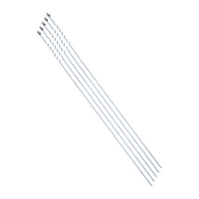 DEI Lockjaw Locking Ties 14in - 5 Per Pack