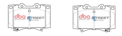 DBA 98-07 Lexus LX470 Front Street Series Brake Pads