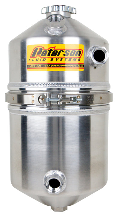 Peterson Fluid Systems Oil Tank 4 Gallon Single In Female