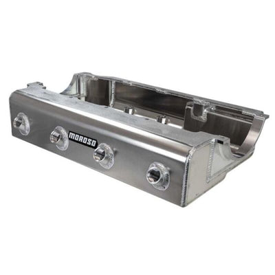 Moroso BBC Mark IV Marine Dry Sump 4 P/U 5in Deep Aluminum Oil Pan w/Pump Notch