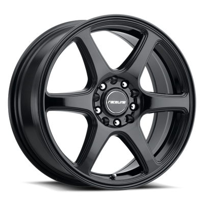 Raceline 146B Matrix 18x8in / 5x110/5x114.3 BP / 40mm Offset / 72.62mm Bore - Gloss Black Wheel