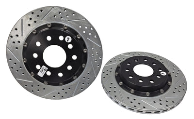 Baer Brakes 97-04 Chevrolet Corvette Eradispeed+ Rear SDZ 2-Piece Performance Brake Rotors