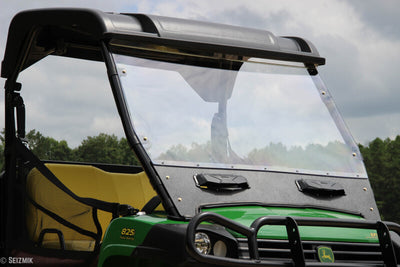 Seizmik 06-20 John Deere Gator HPX/XUV 625i-855D Windshield Versa-Vent