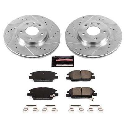 Power Stop 19-20 Buick Regal Sportback Front & Rear Z23 Evolution Sport Brake Kit w/Calipers